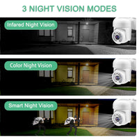 1 x RAW Customer Returns Outdoor Surveillance Camera 3MP, 4X Digital Zoom WiFi IP Camera Outdoor PTZ Camera, Security Camera with Motion Sensor, 40m Night Vision, 2-Way Audio, IP66 Waterproof, Tuya App MAX. 128GB SD Card  - RRP €46.27