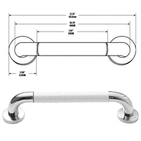 1 x RAW Customer Returns Bathroom Safety Handle, Non-Slip, Stainless Steel Shower Handle, for Children, Disabled, Injured, Pregnancy and Seniors 40CM  - RRP €18.69