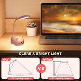 1 x RAW Customer Returns Marstey Martstey Kids Desk Lamp, Baby Night Light, Night Light, Foldable Mini Cat Reading Lamp with Touch Sensor, 4000K Rechargeable for Children s Room Decoration - RRP €20.4