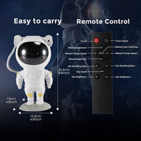 1 x RAW Customer Returns Starry Sky Projector, Astronaut LED Galaxy Night Light Projector with Remote Control and Timer, Children s Room Decoration, for Bedroom and Ceiling Projector, Gifts for Children and Adults - RRP €37.3