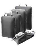 1 x RAW Customer Returns OrgaWise Suitcase Organizer Compression 5-Piece Expandable Packing Cubes Clothes Bags Packing Bags Ultralight Packing Cubes - RRP €12.68