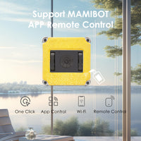 1 x RAW Customer Returns Mamibot W120-T window robot glass cleaning robot robotics window cleaning robot, remote control, app control, white - RRP €166.22