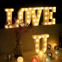 1 x RAW Customer Returns LED Letter Lights Alphabet Sign with Wireless Timer Remote Control Dimmable Led Decoration for Birthday Party Wedding Holiday Home Bar Letter L  - RRP €19.15