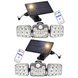 1 x Brand New ChunHee Solar Lamps for Outdoor Hanging Solar Lights with Motion Sensor Solar Lights for Outdoors with Remote Control Solar Lights Weatherproof 2pcs - RRP €41.34