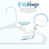 1 x RAW Customer Returns Utopia Home 40 Pack, White Plastic Kids Clothes Hangers-Baby Hangers for Nursery and Wardrobe-Durable and Slim Children s Hangers-Space Saving Hangers for Toddlers - RRP €16.74