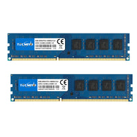 1 x RAW Customer Returns TECMIYO DDR3 16GB 2X8GB RAM PC3-10600U DDR3 1333MHz Udimm PC3-10600 DDR3-1333 2RX8 Dual Rank 240 Pin 1.35 1.5V CL9 Non-ECM Unbuffered Desktop RAM Memory Module - RRP €24.24