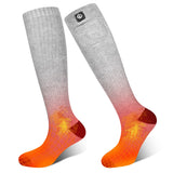 1 x RAW Customer Returns Heated Socks for Men Women Rechargeable Battery Electric Socks in Cold Winter Thermal Socks for Hunting Camping Skiing Hiking Fishing Riding Motorcycling - RRP €70.97