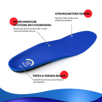 1 x RAW Customer Returns Insoles for work shoes - Gel insoles for work shoes - Insoles for plantar fasciitis, foot pain - Shoe insoles for everyday life and work -M - RRP €25.2