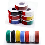 1 x RAW Customer Returns 0.2mm 24awg Electrical Wire Cable made of solid tinned copper wire 7 colors each 9 meter spool flexible DIY - RRP €18.0