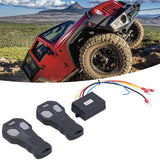 1 x RAW Customer Returns 2Pcs Wireless Winch Remote Control, 12V Electric Replacement Wireless Winch Remote Controller Kit for Truck Jeep ATV Universal - RRP €19.36