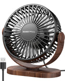 1 x RAW Customer Returns SWEETFULL USB Fan, Mini Fan Small Table Fan Quiet, 3 Speeds Desk Fan, Fan Easy to Carry for Office, Home and Outdoor - RRP €17.99