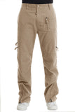 1 x RAW Customer Returns MAGCOMSEN Outdoor Pants Men Ripstop Military Pants Cotton Cargo Pants Men Loose Fit Army Pants Long Stretch Casual Pants for Hiking Fishing Khaki 32 - RRP €56.45