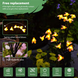 1 x RAW Customer Returns Yeomoo Bee String Lights Garden Decoration Solar Lamp Outdoor Waterproof LED Decoration Outdoor Gift for Women Men Mother Mother Garden Patio 2pcs - RRP €24.99