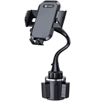 1 x RAW Customer Returns andobil Car Phone Holder, Ultimate Simple Clamp Hands Free Cell Phone Holder for Car and Adjustable Gooseneck Cup Holder Car Mount Compatible for iPhone 12 Samsung S21 etc. - RRP €35.28