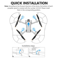 1 x RAW Customer Returns STARTRC Mini 3 Pro propeller protector, flight safety anti-collision propeller protection for DJI Mini 3 Pro accessories - RRP €19.88