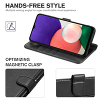 1 x Brand New TUCCH Case for Galaxy A22 5G, Galaxy A22s Wallet Case RFID Blocking Card Slot Magnetic PU Leather with TPU Cell Phone Holder Protection for Galaxy A22 A22s 5G 6.6 inch , Black - RRP €20.16