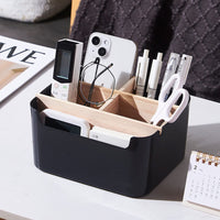 10 x Brand New Create beauty0 Desk Organizer, Desk Storage, Wooden Desk Organizer, Multifunctional Pen Holder Office Organizer for Desk Organizer Space Saving - RRP €228.0