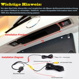 1 x RAW Customer Returns Rear view camera parking camera parking aid color camera replacement for Audi A3 A4L S4 A5 S5 Q3 Q5 A6 A7 A6L A8L S6 S7 RS5 Golf Tiguan Touareg Sharan Passat Sagitar Skoda Rapid Octavia Fabia superb - RRP €39.99