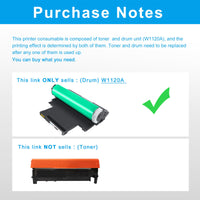 1 x RAW Customer Returns LCL Compatible Drum 120A W1120A Black Replacement for HP Color Laser MFP 179fnw 178nw Color Laser 150nw 150a Color Laser MFP 178nwg 179fwg MFP 178nw 179fnw 150a 150w 150nw Laser Printer - RRP €43.99