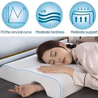 1 x RAW Customer Returns MINGZE Multifunctional memory foam pillow, neck pillow, foam, bow U-shaped neck pillow, slow rebound sleeping pillow, rebound pressure pillow, ice silk pillow for protecting the hand and neck, left arm - RRP €29.78