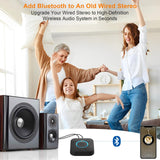 1 x RAW Customer Returns 1Mii B06 Plus Bluetooth HiFi Receiver, Wireless Audio Adapter, aptX HD Low Latency Bluetooth 5.1 Receiver with 3D Surround Works with Smartphones and Tablets for Stereo System Speakers - RRP €24.19