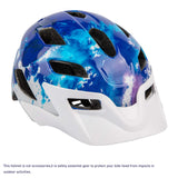 1 x RAW Customer Returns SIFVO bicycle helmet children boys and girls 50-57cm, children s bicycle helmet with removable visor children s helmet multi-sport helmet children safe and comfortable 5-14 years - RRP €35.99