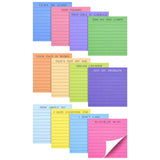 1 x Brand New cluis Colored Sticky Notes, Pack of 16 Self-Adhesive Sticky Notes, Colored Sticky Notes Small, Bubble Shape Super Sticky Notes for Office School Home, 8 Colors, 1120 Sheets, 70 x 70 mm - RRP €8.05