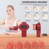 1 x RAW Customer Returns Fanximan Smart Electric Cupping Set, 2 Modes, 12 Suction Levels and 6 Suction Cups, Electric Dynamic Therapy Massager with Red Light Irradiation - RRP €46.38