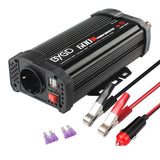 1 x RAW Customer Returns BYGD 600W Car Power Inverter 12V to 230V with 2 Smart USB Ports 1 AC Outlets Power Converter for Car RV Boat with Modified Sine Wave. - RRP €41.3