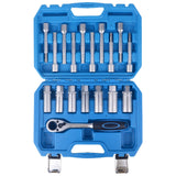 1 x RAW Customer Returns DAYUAN 18pc shock absorber socket tool set strut top mount change special socket 1 2 drive - RRP €75.34