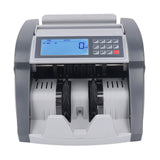 1 x RAW Customer Returns Money Counter, Banknote Counter, Bill Counter, LCD Display, Counterfeit Money Detector with UV MG IR MT DD Counterfeit Money Detection for Plug - RRP €164.79