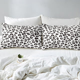 1 x RAW Customer Returns Leopard Print Duvet Cover Set Black Gray Cheetah Print Bedding Set for Kids Boys Girls Teens Decoration Cow Pattern Comforter Africa Animal Lightweight Bedding Set 3 Piece - RRP €61.69