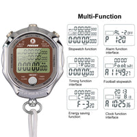 1 x RAW Customer Returns Digital Stopwatch,Laopao Handheld Large LCD Display Waterproof Daily Alarm 1 100 Second Precision Timer For Soccer Sports Training S7-UK  - RRP €36.99