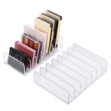 16 x Brand New Fentar 2 Pack Cosmetic Organizer, 2 Sizes Makeup Storage Box Acrylic Makeup Holder with 7 Slots, Cosmetic Box Makeup Storage for Dresser Bedroom Vanity Table, Transparent - RRP €176.32