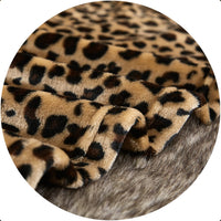 1 x RAW Customer Returns DREAMLANDING Blanket for Sofa-230x260cm Cheetah Cuddly Blanket Fluffy Soft Colorful Oversized Decorative Ultra Plush Cooling Blanket for Sleeping - RRP €34.99