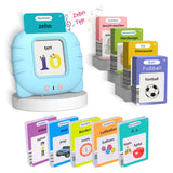 1 x RAW Customer Returns satxtv Talking Flash Cards, 255 Children s Flash Cards 510 Words, Interactive Learning Toys for Children 1-6 Years Old, Montessori Autism Toy, Gift for Boys Girls German English  - RRP €30.23