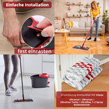 29 x Brand New Mop vileda floor mop replacement cover for Vileda Ultramax, 2 pieces, mop replacement for Vileda mop broom, easy to attach dust mop, floor cleaning - RRP €292.03