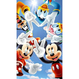 11 x Brand New MOGTAA Diamond Painting Set Mouse, 5D Cartoon Diamond Painting Pictures for Adults Beginners, DIY Diamond Art Cartoon Diamond Painting Pictures for Home Decor 30x50cm - RRP €224.4