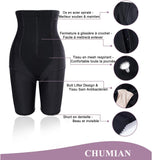 1 x RAW Customer Returns Chumian Women s Slimming Briefs Flat Tummy High Waist Slimming Pants Thigh Shaping Shorts Shapewear Black 36 S - RRP €27.6