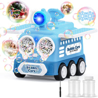 10 x Brand New Panacare Automatic Bubble Machine for Kids, 16000 Bubbles per Minute, 16 Holes Bubble Machine with LED 2x80ML Bubble Solution Double Ports ,Bubble Toy Birthday Party Wedding Gift - RRP €299.9