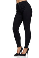 1 x RAW Customer Returns Elara Women s Jeans High Waist Slim Fit Chunkyrayan 201D Schwarz 46 3XL  - RRP €26.95