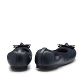 1 x Brand New DREAM PAIRS women s ballerina flats classic flat shoes with bows SDFA2250W-E Navy-PU size 41 EUR  - RRP €24.6