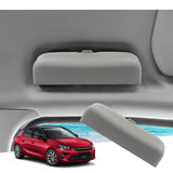 1 x RAW Customer Returns GAFAT 2020-2023 2024 0pel Corsa F Astra L Grandland X Sunglasses Holder Glasses Case, Corsa-e Storage Box Organizer, OEM Original, Compatible with Opel Corsa F Accessories Improved Plus Grey  - RRP €27.5