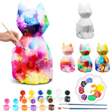 1 x RAW Customer Returns DIY cat painting set craft set, art supplies creativity craft set children for production and painting, gifts for girls, painting set children cat gifts toys for 3 4 5 6 7 8 9 10 11 12 years - RRP €17.98