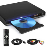 1 x RAW Customer Returns DVD Player with HDMI Port, Free Regional DVD Players for Smart TV, HDMI RCA Output Cable Included, Pause Memory, Built-in PAL NTSC, CD Players not Blu-Ray  - RRP €37.06