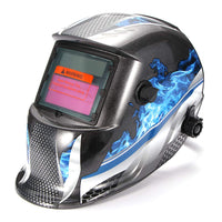 1 x RAW Customer Returns ACELEY Welding Helmet, Safety Mask Automatic Eyes, Automatic Photoelectric Solar Mask with UV Protection for Welding Work - RRP €28.75