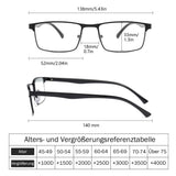 1 x RAW Customer Returns Fsread Pack of 4 Men s Reading Glasses, Lightweight Blue Light Blocking Metal Frame Men s Reading Glasses 4 Mix, 1.75  - RRP €20.06