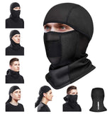 5 x Brand New Balaclava for Men and Children - Black - Windproof - Under Helmet - Bike Motorcycle - Ski Balaclava - Breathable - Thermal Fleece - Winter - Multifunction - Tube Scarf - Neck Gaiter - Beanie - RRP €114.0