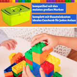 2 x RAW Customer Returns ShineFinder Construction Large Bricks, Building Blocks for Children Aged 2 and Up, with Box of Stones, Creative Play Set - RRP €61.34