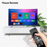 1 x RAW Customer Returns WeChip W3 Remote Control Keyboard and Mouse, Lighter and Thinner 2.4G Air Mouse for Android TV Boxes, Smart TV, PC, Laptop, Projector, HTPC, Media Player - RRP €21.17